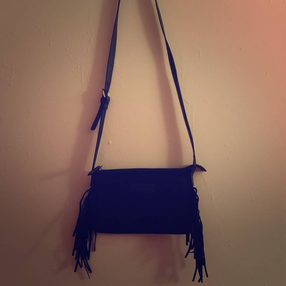 Lucky Brand Fringe Pocketbook